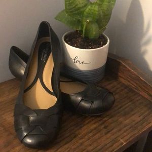 Naturalizer N5 Comfort Black Flats